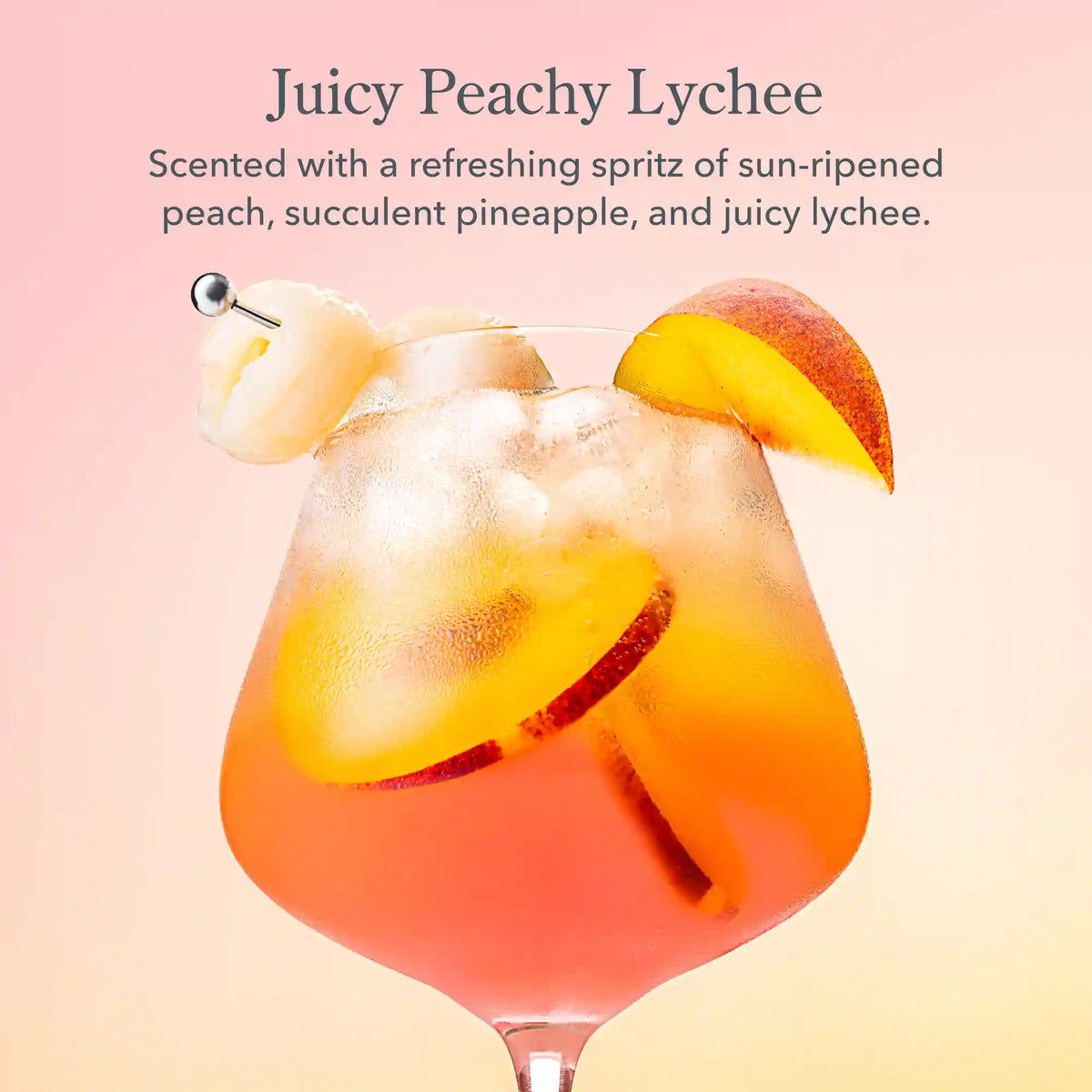 Sweet Smells of Spring Juicy Peachy Lychee Fragrance Tote
