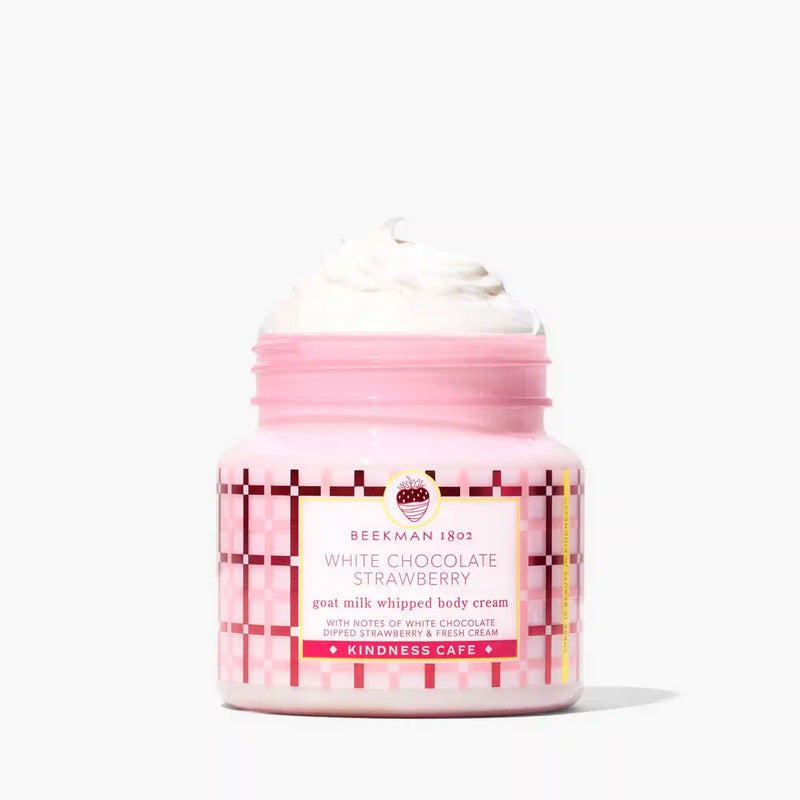 White Chocolate Strawberry Whipped Body Cream