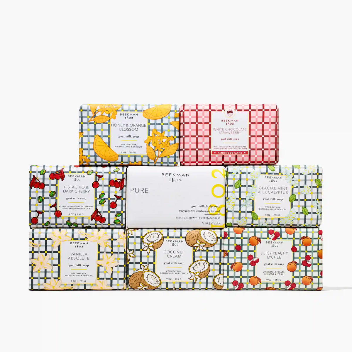 The Kindness Cafe 8pc Bestselling Bar Soap Set Gift Set