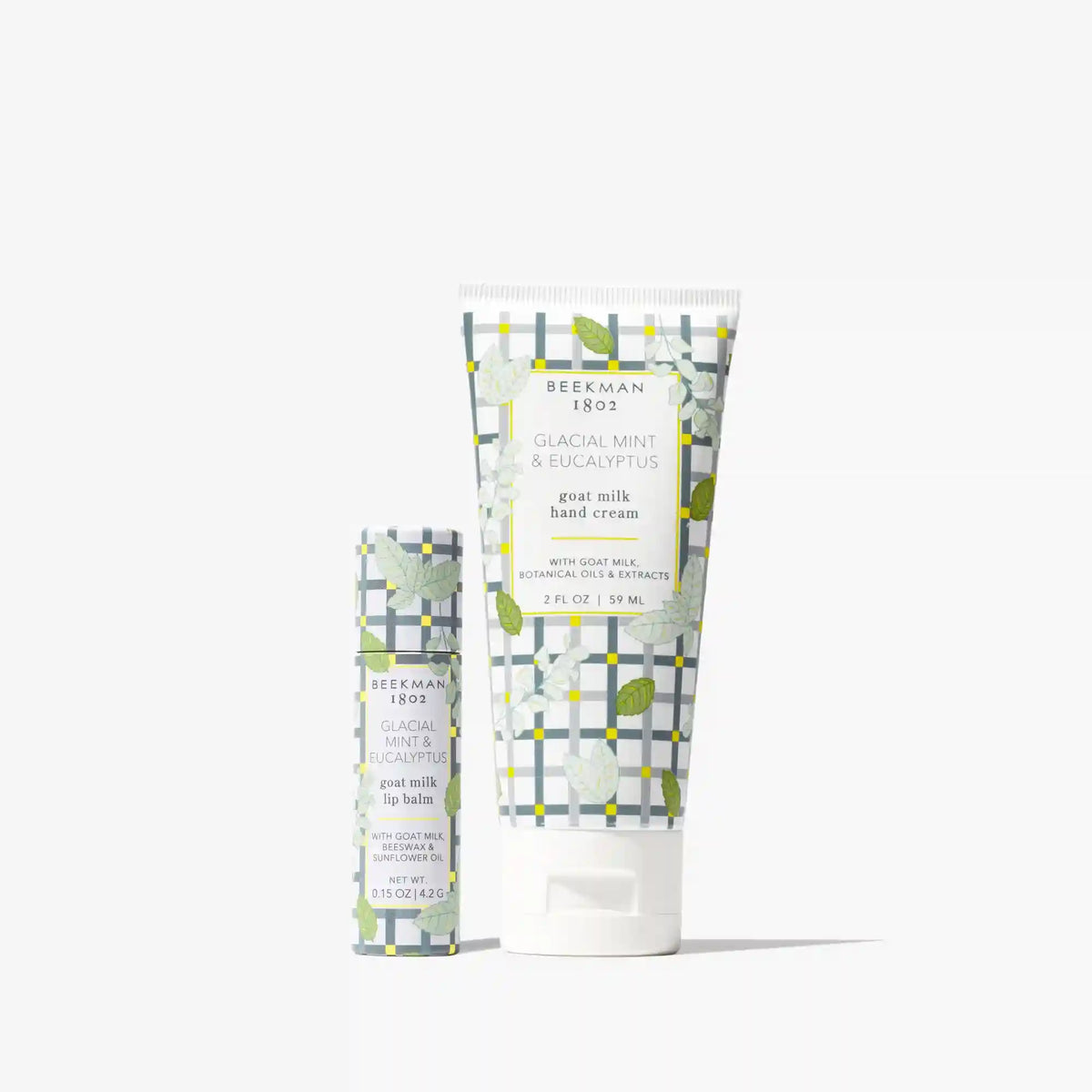 Glacial Mint & Eucalyptus Essentials Hand & Lip Care Set