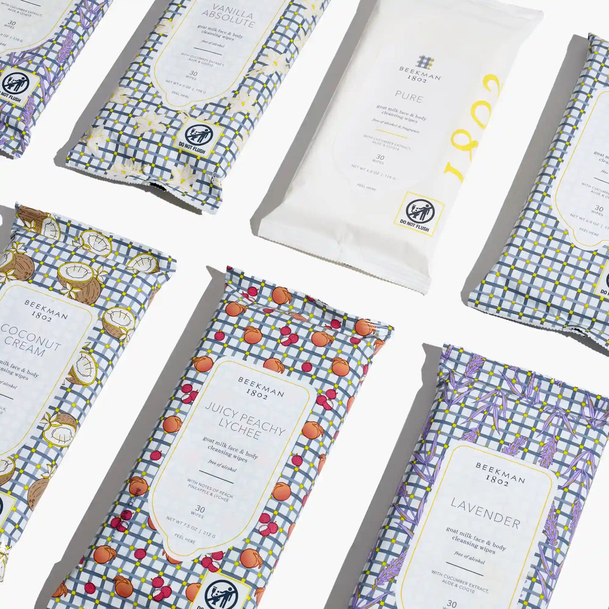 The Kindness Set of 6 Facial Cleansing Wipes