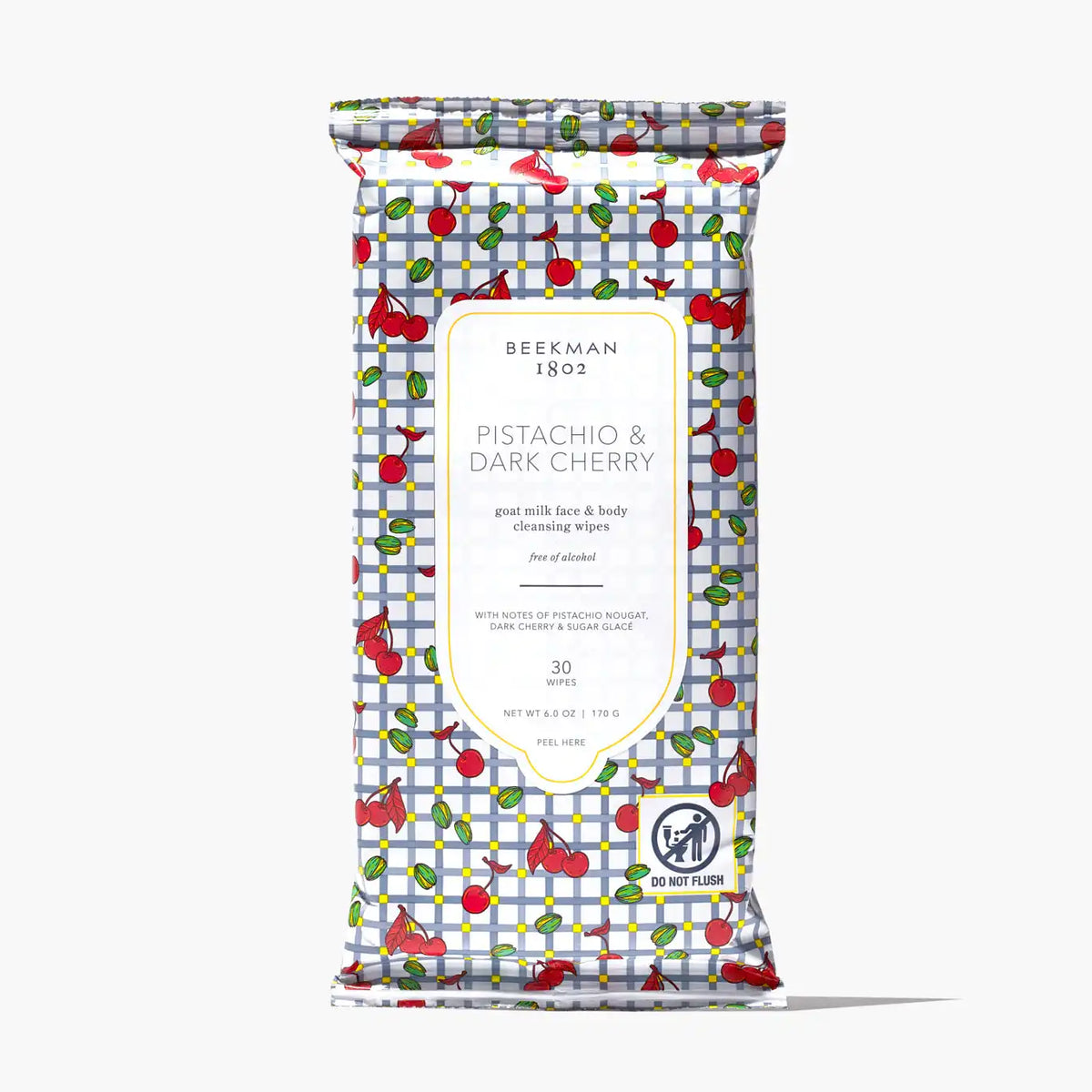 Pistachio & Dark Cherry Face Wipes