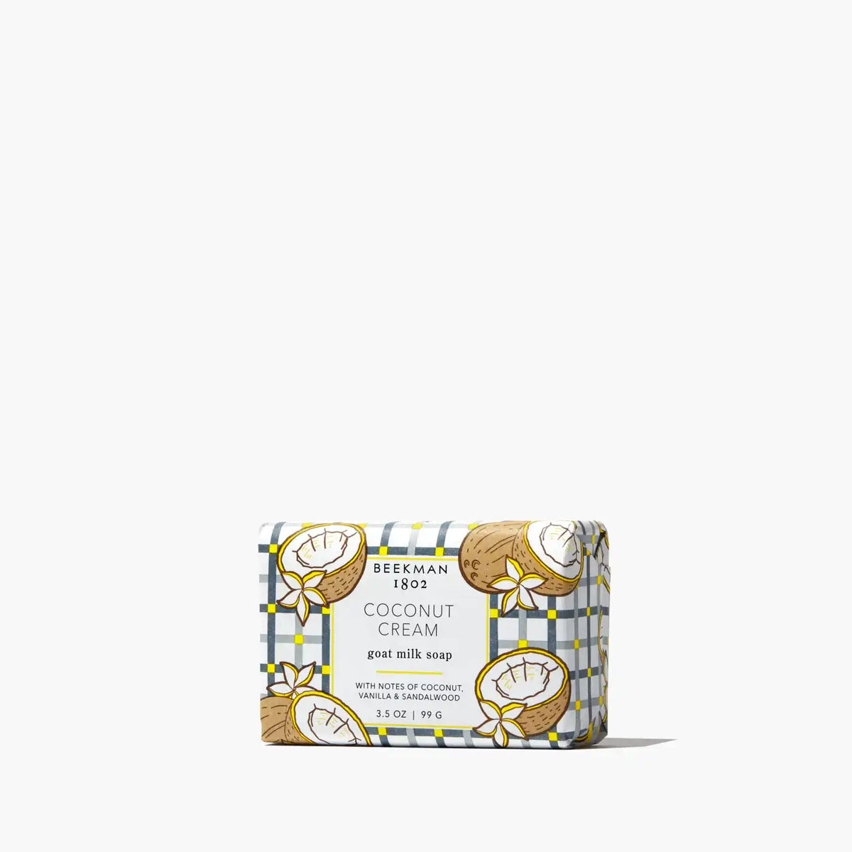 Coconut Cream Palm-Sized Goat Milk Soap